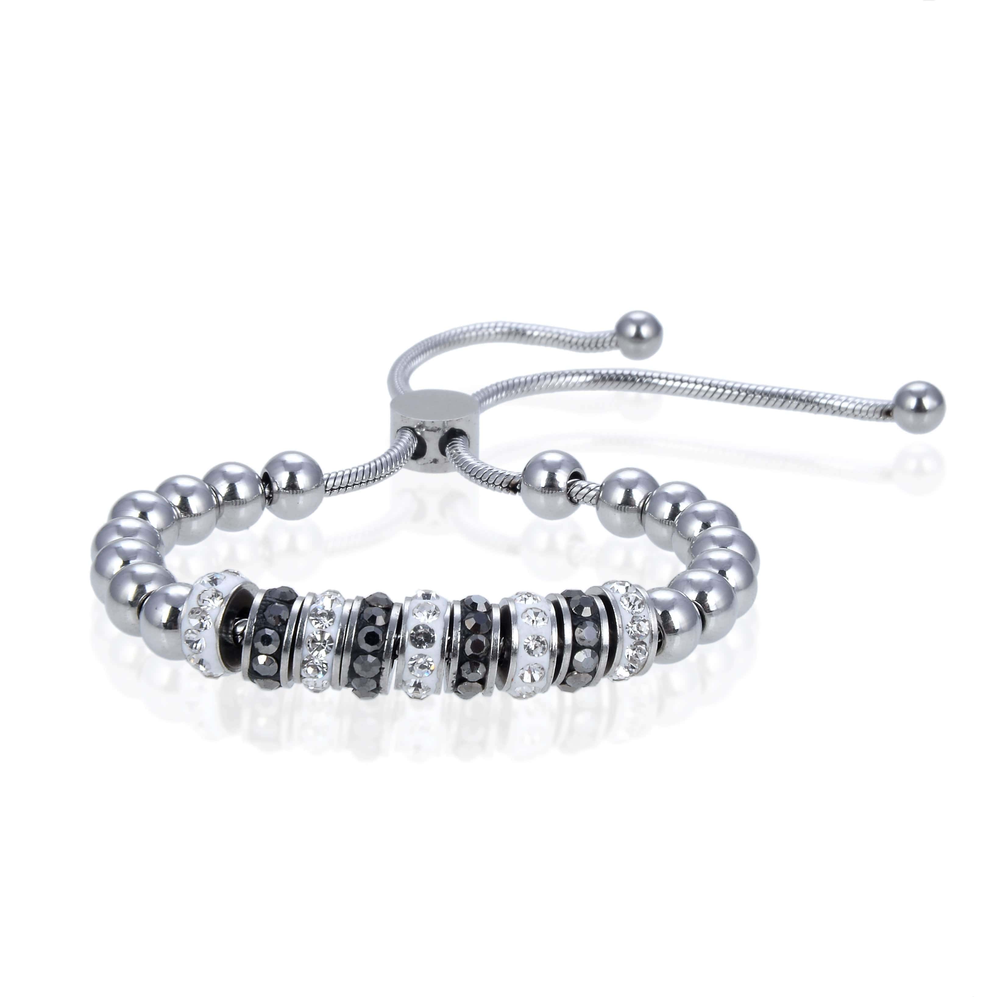 Liora Silver Jewels - Rose Gold Diamond Studded Silver Bracelet – Liora  Jewels